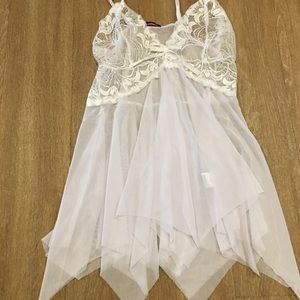 White Sheer Teddy